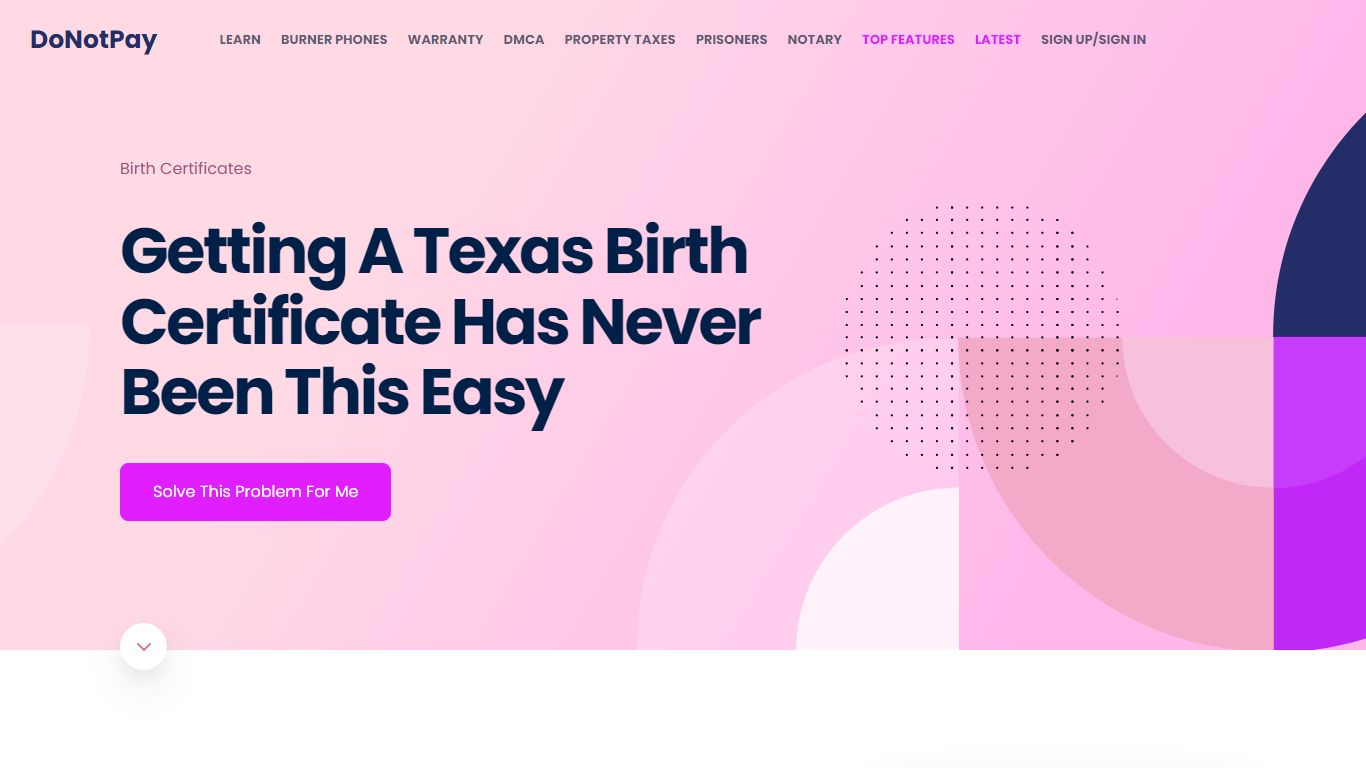 The Easiest Way To Get a Texas Birth Certificate - DoNotPay